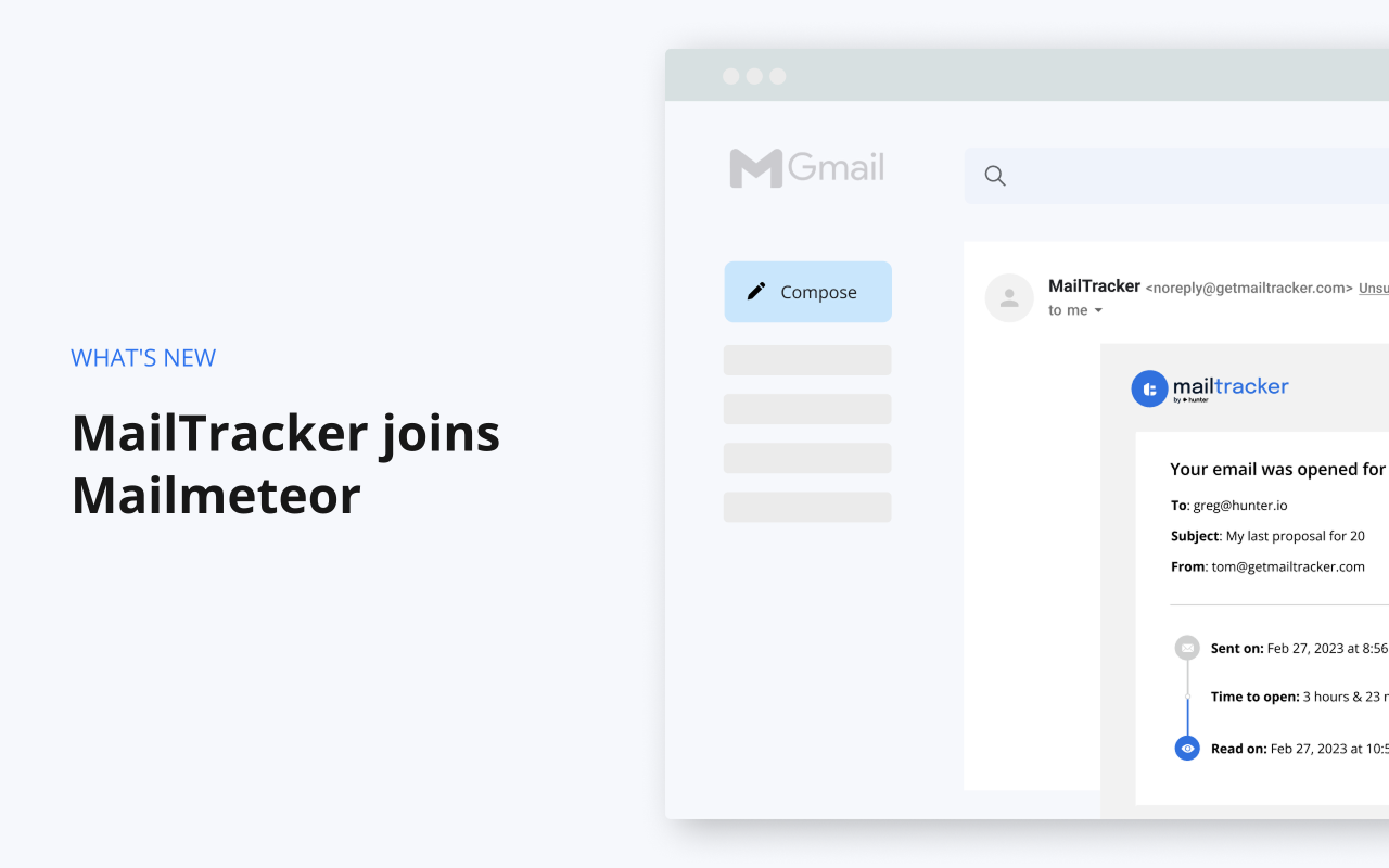 MailTracker joins Mailmeteor