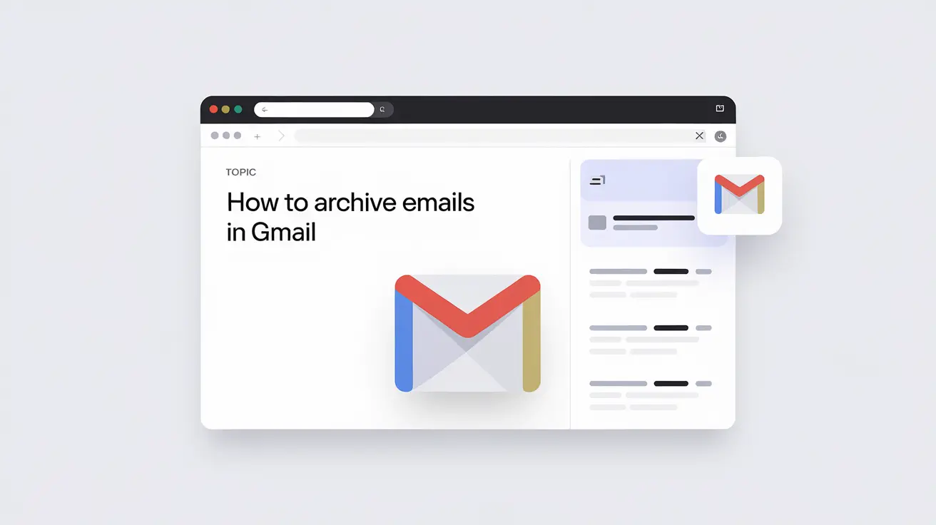 How to Archive Emails in Gmail in 2025