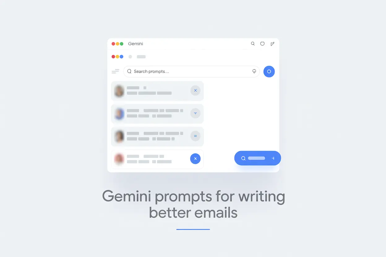 35 Best Gemini Prompts for Writing Smarter Emails in Gmail