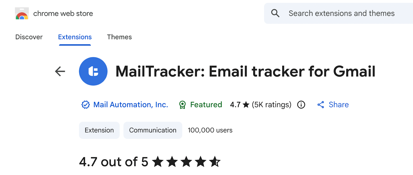 mailtracker chrome extension reviews