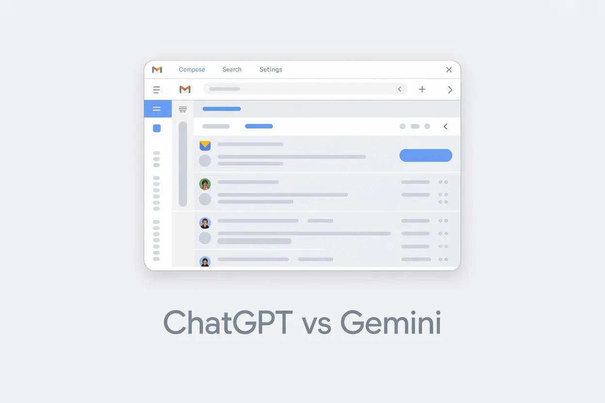 ChatGPT vs Gemini: Which Writes Better Emails?