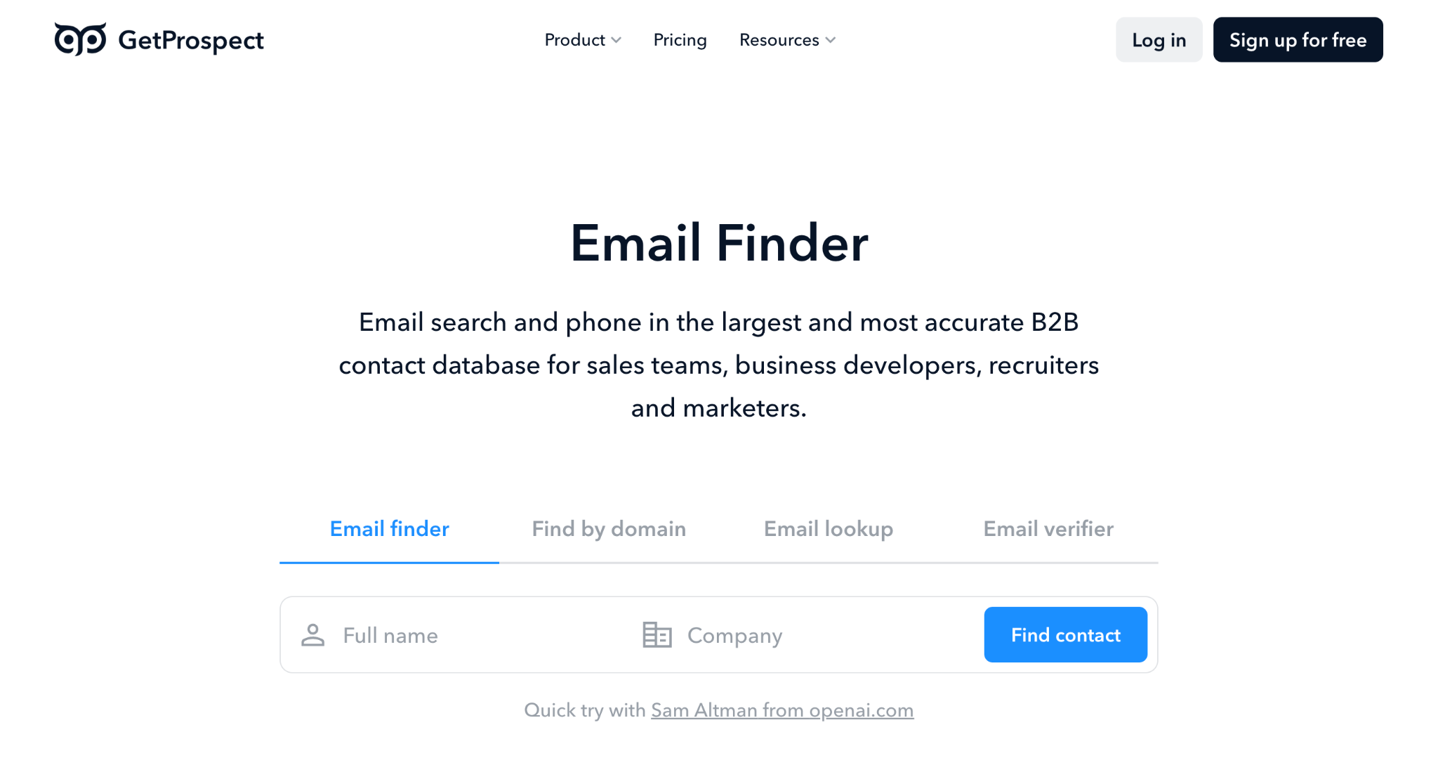 getprospect email finder