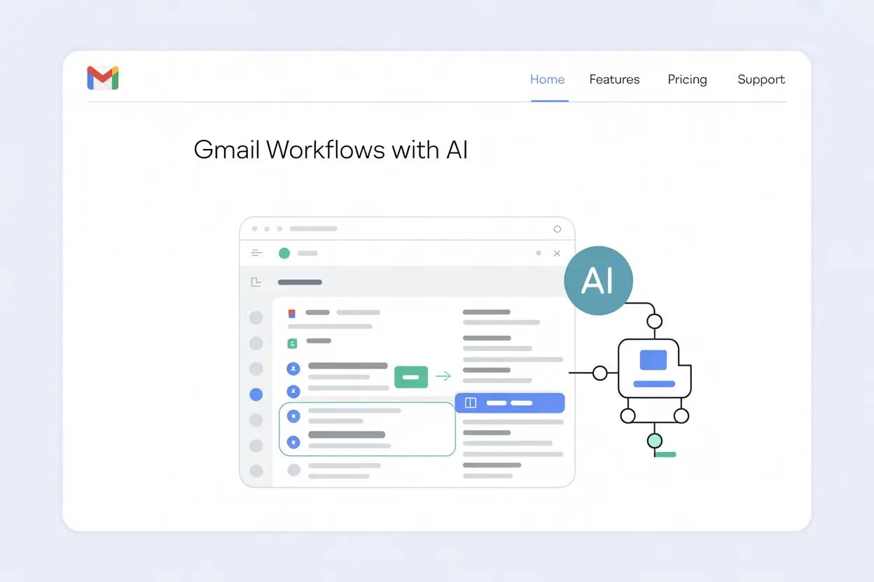 How to Build Smart Gmail Workflows with AI