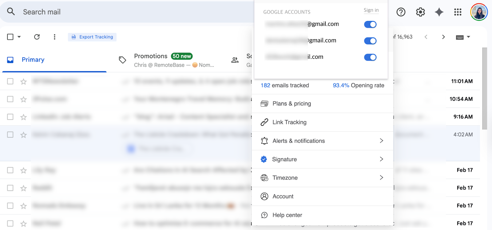 mailtracker free email tracking tool for gmail