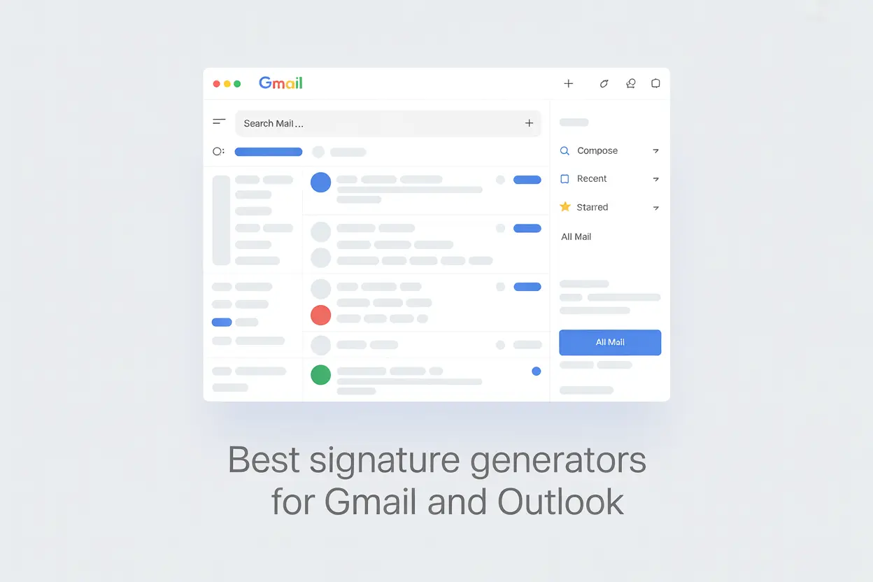 7 Best Signature Generators for Gmail and Outlook (Free & Paid)