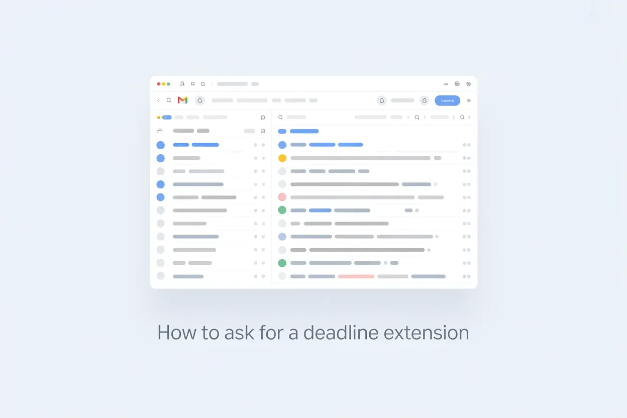 How to Ask for a Deadline Extension (With AI Prompts)