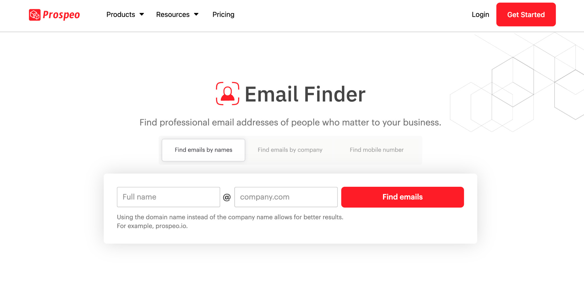 email finder prospeo