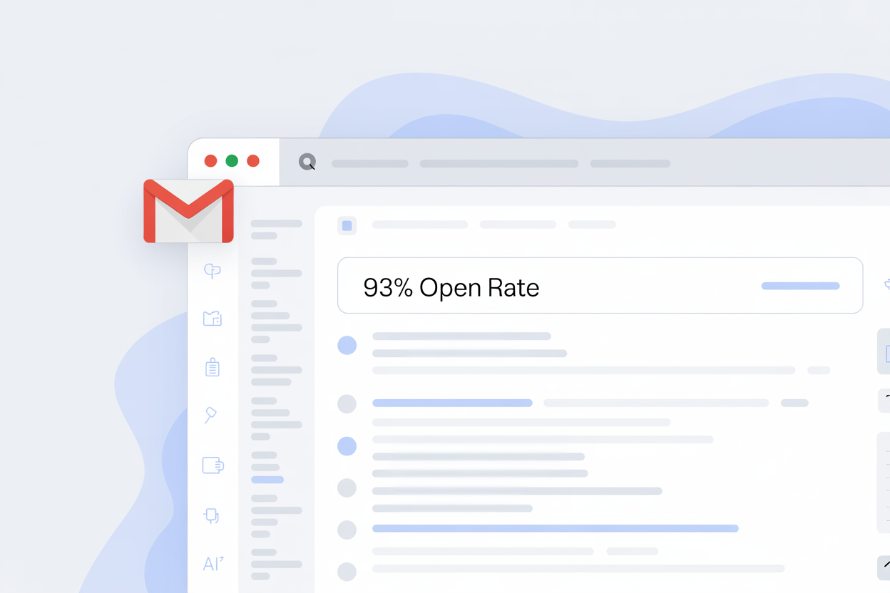 How I Got a 93% Open Rate Using MailTracker