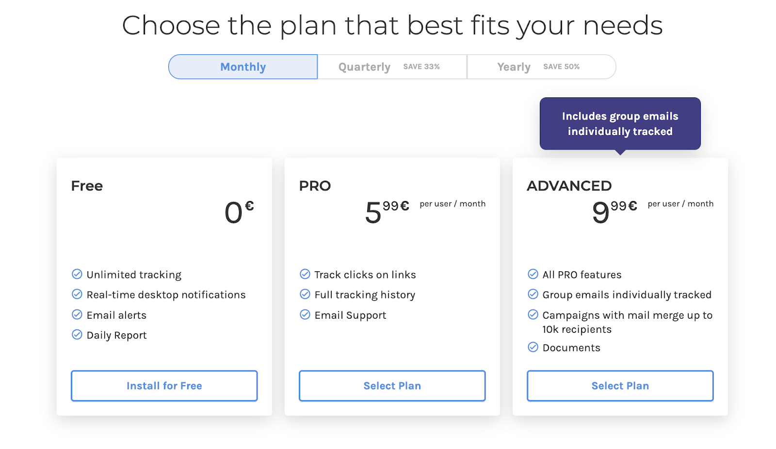 MailSuite Pricing